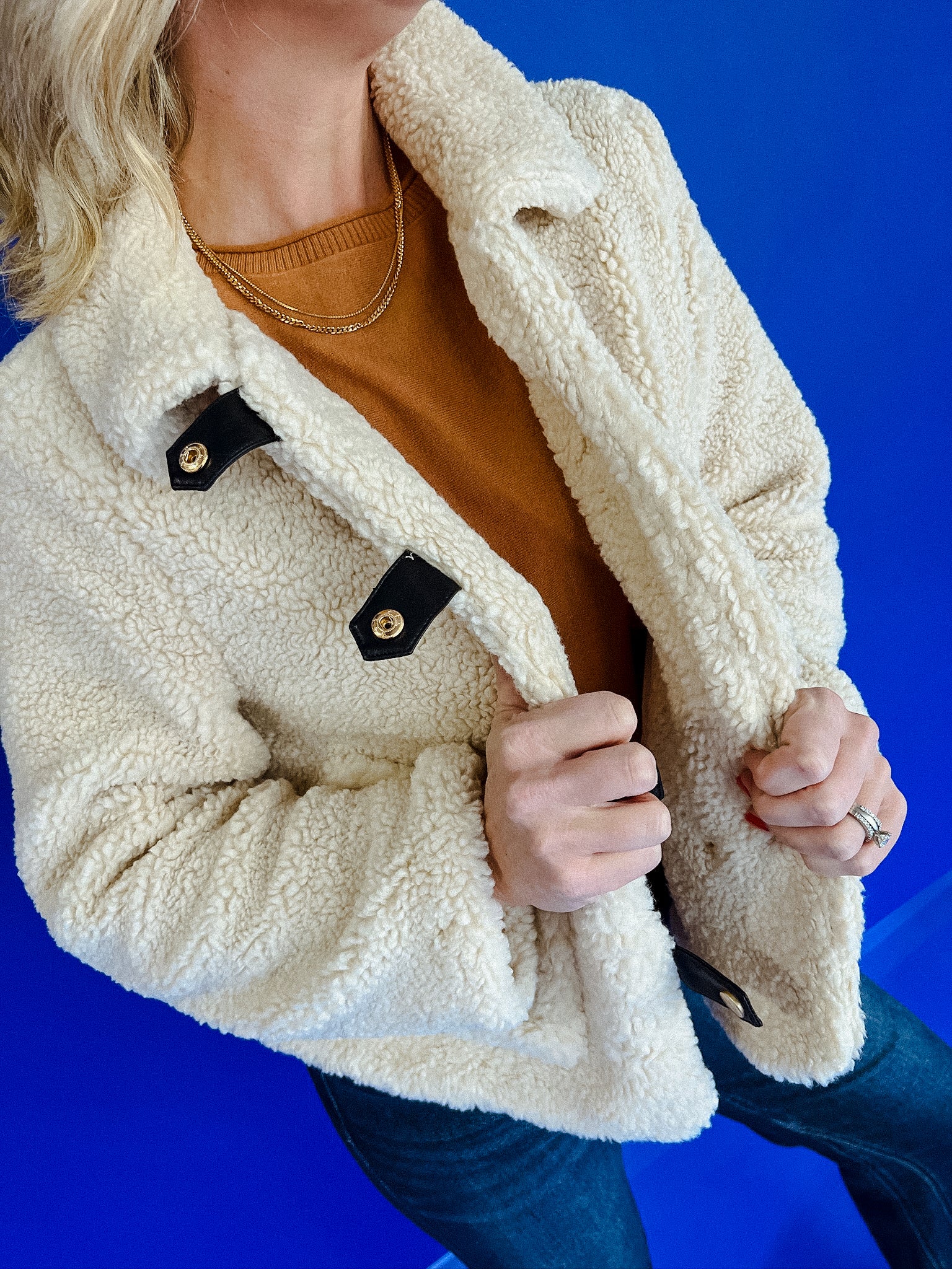 Davenport Button Coat - Oatmeal