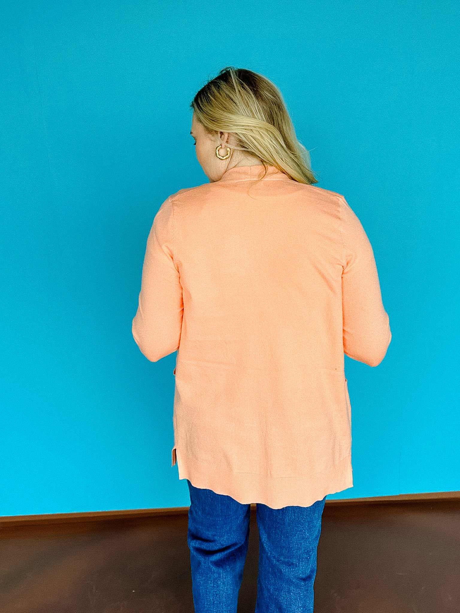 Cindy Cardigan - Tangerine