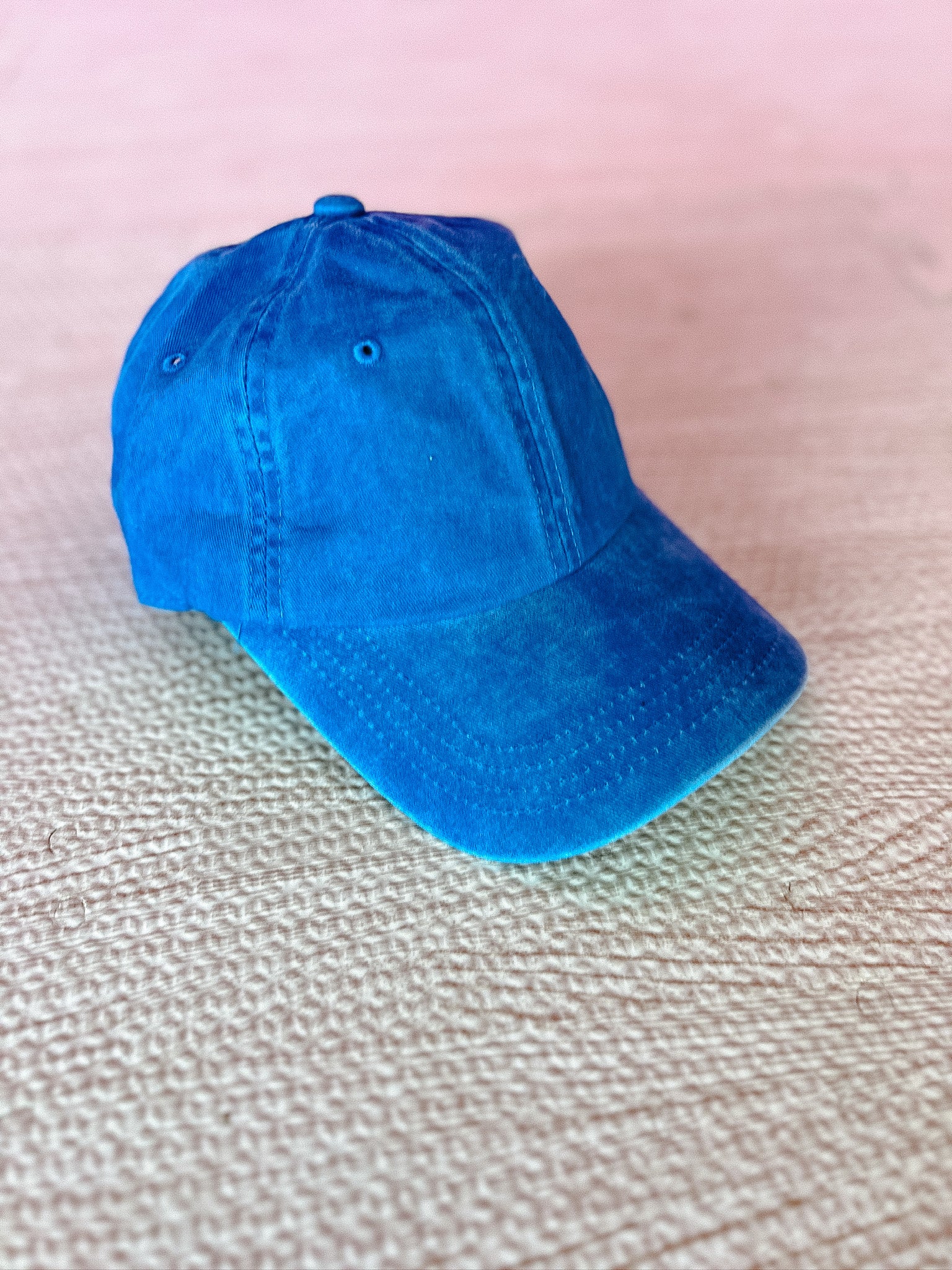 Off Duty Ball Cap - Washed Summer Blue