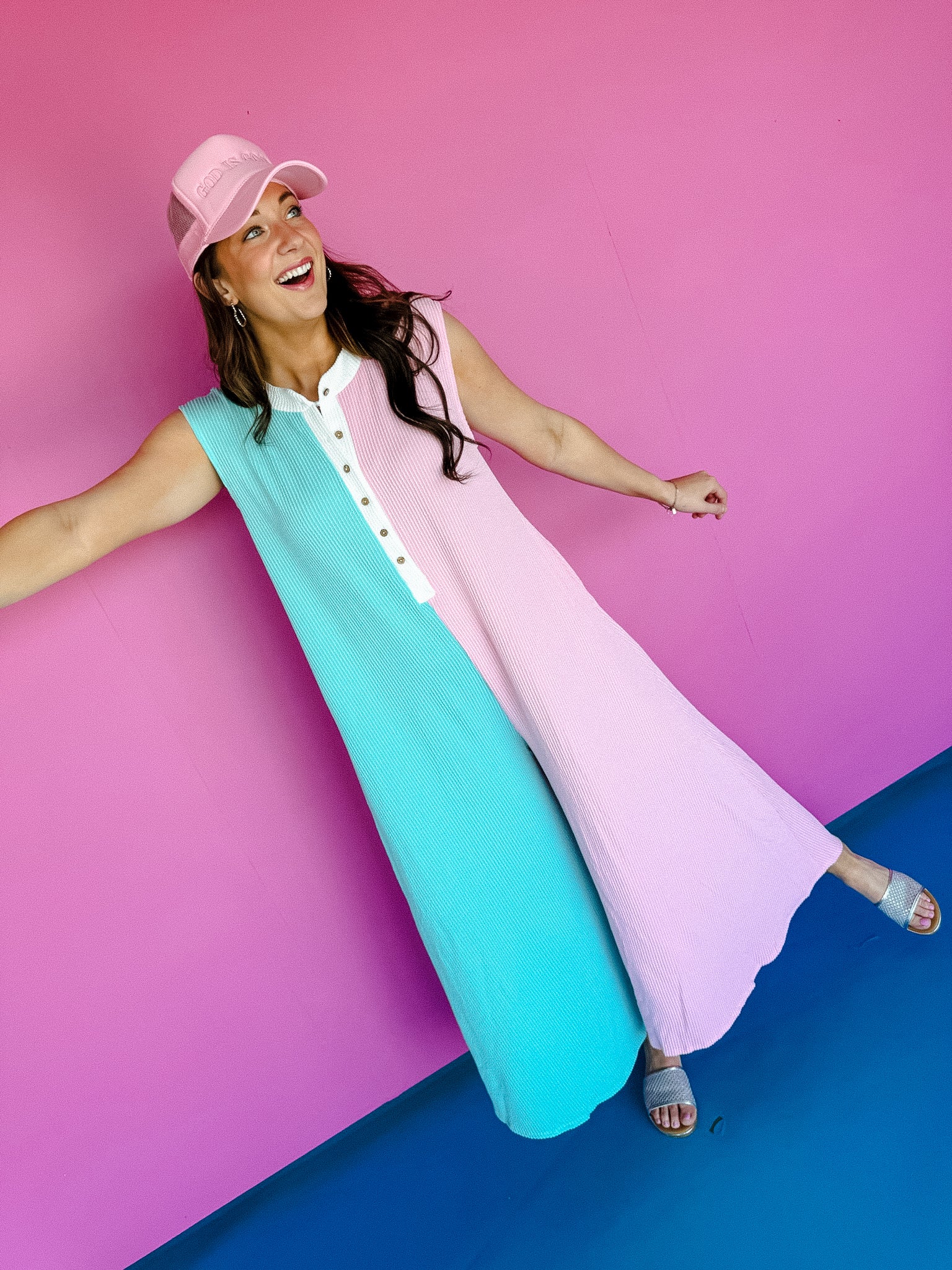 Sweet Like Candy Colorblock Jumpsuit