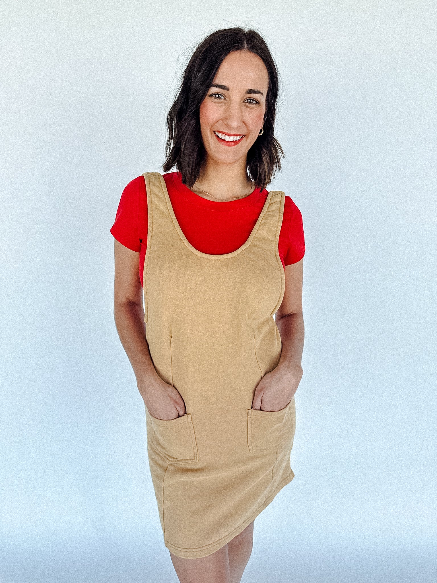 Terrin French Terry Mini Dress