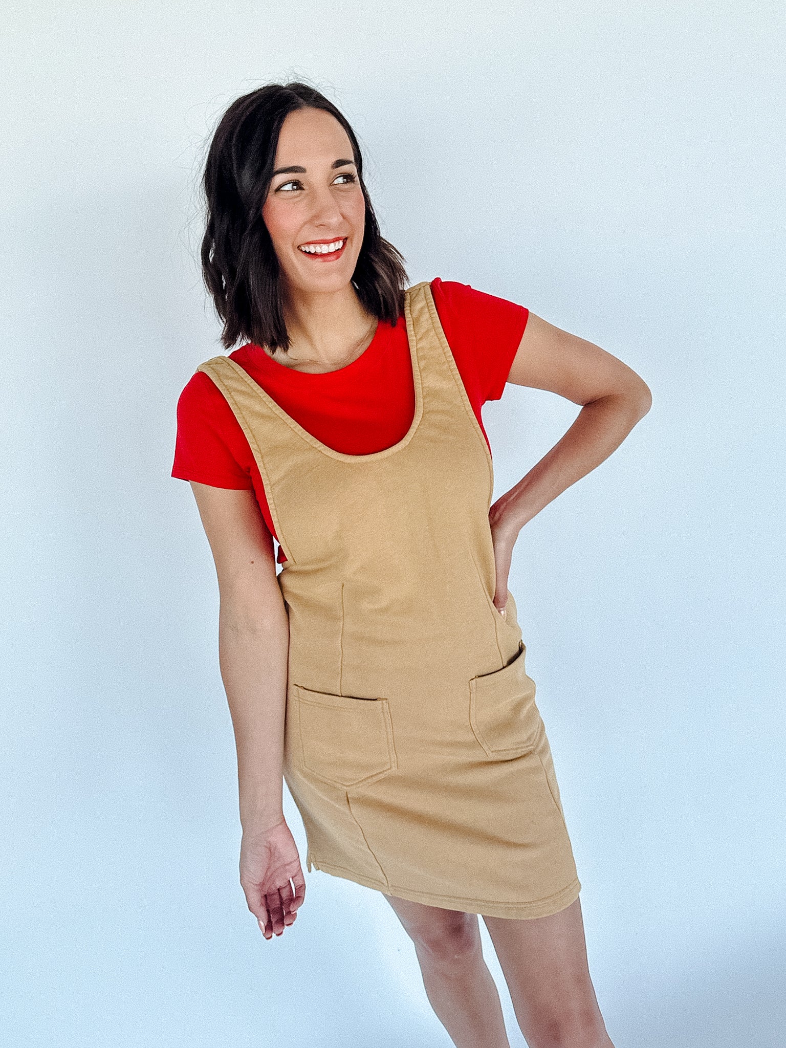 Terrin French Terry Mini Dress