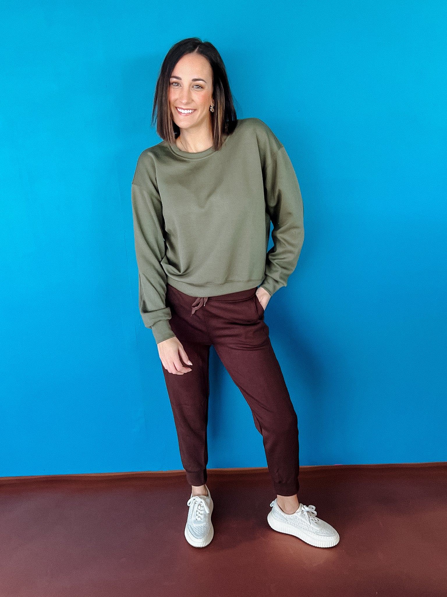 Daphne Soft Sweatshirt - Olive