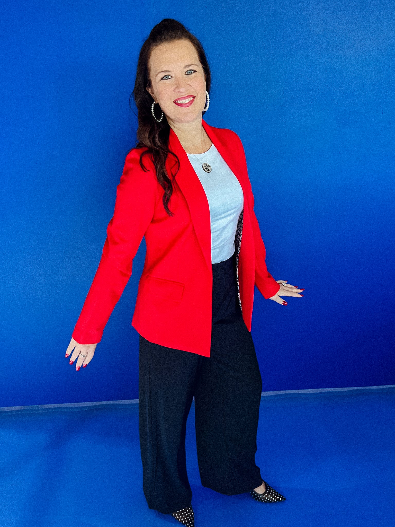 Vixen Blazer - True Red