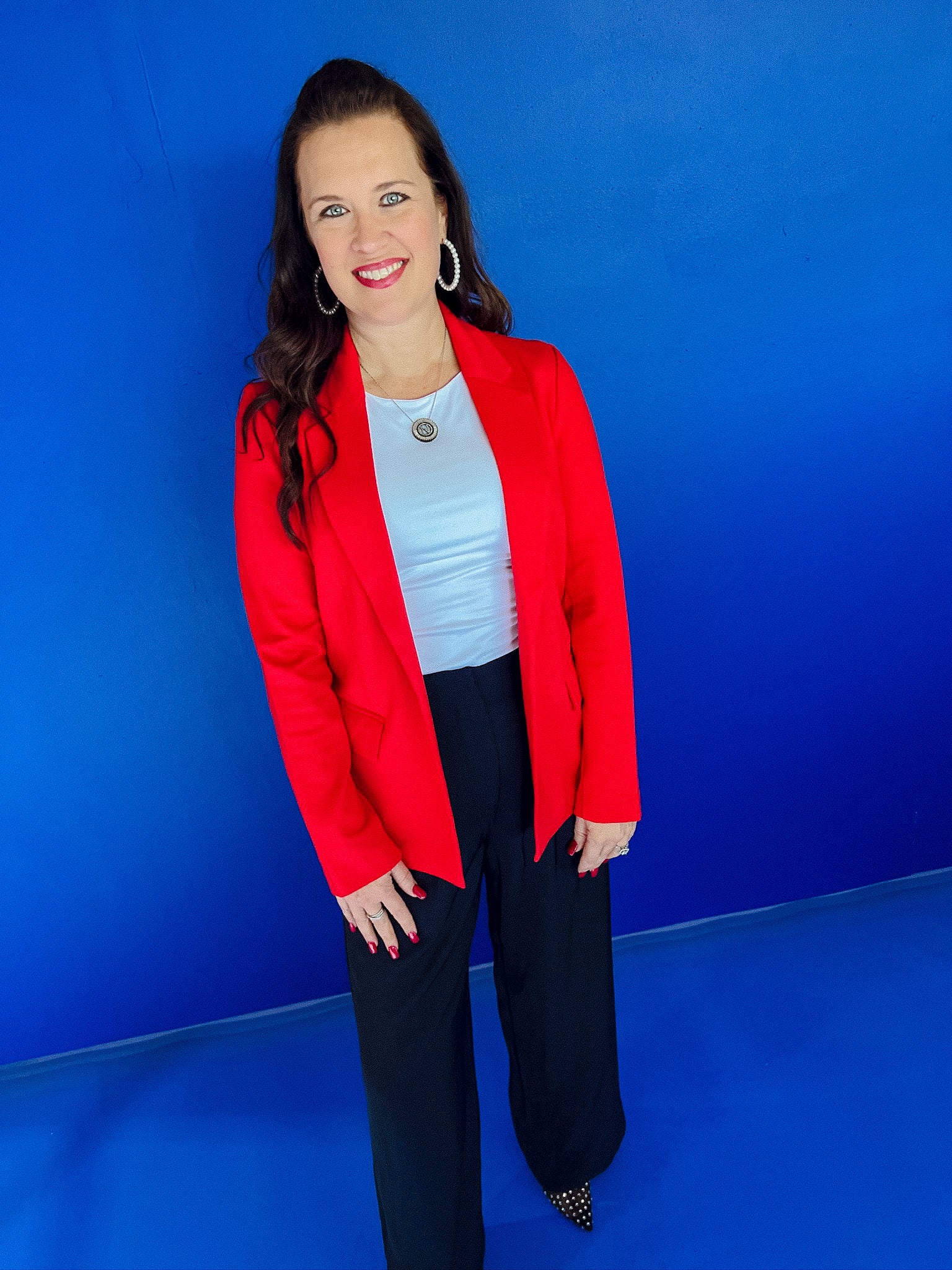 Vixen Blazer - True Red