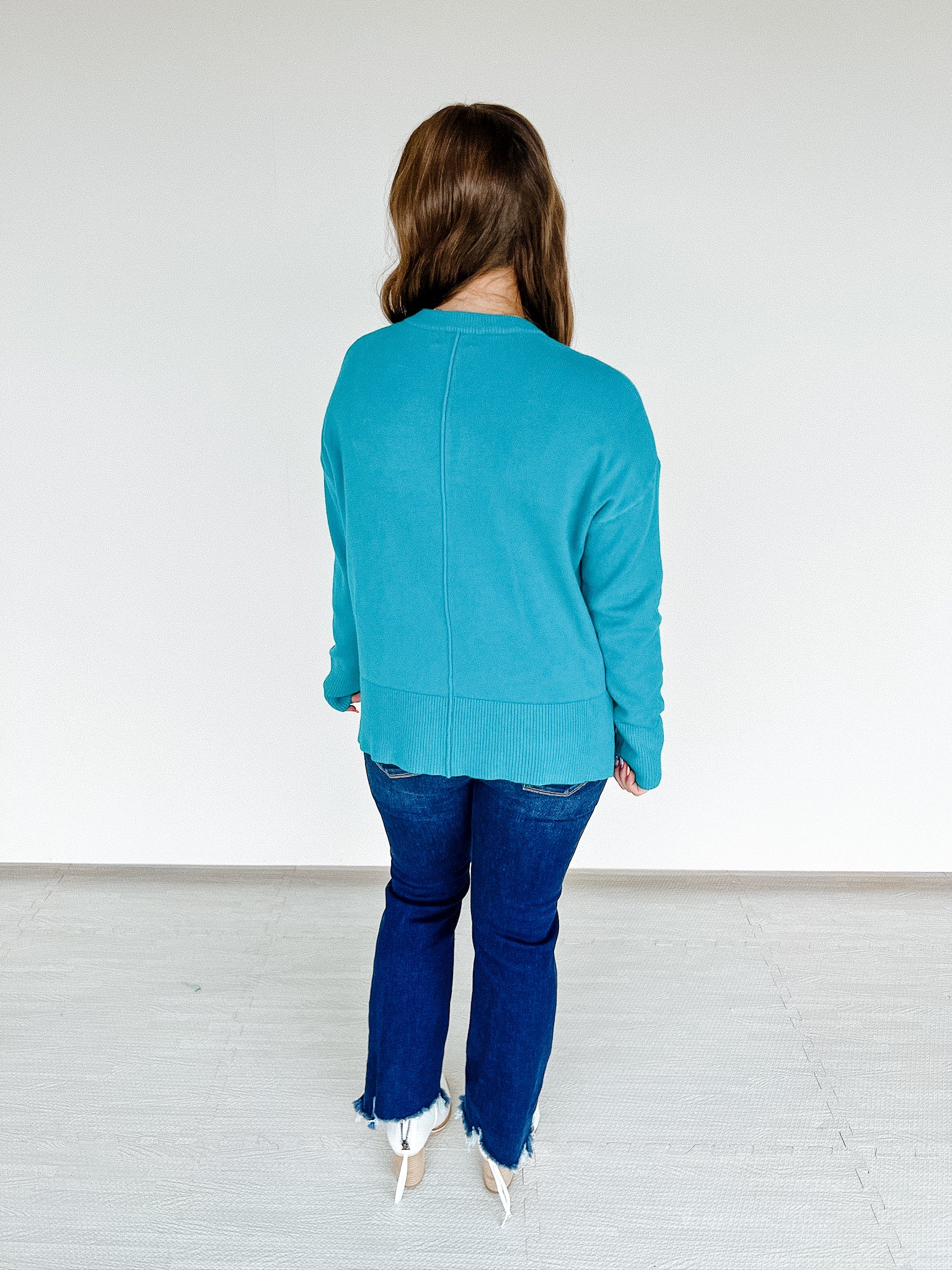 Eileen Sweater - Aquamarine