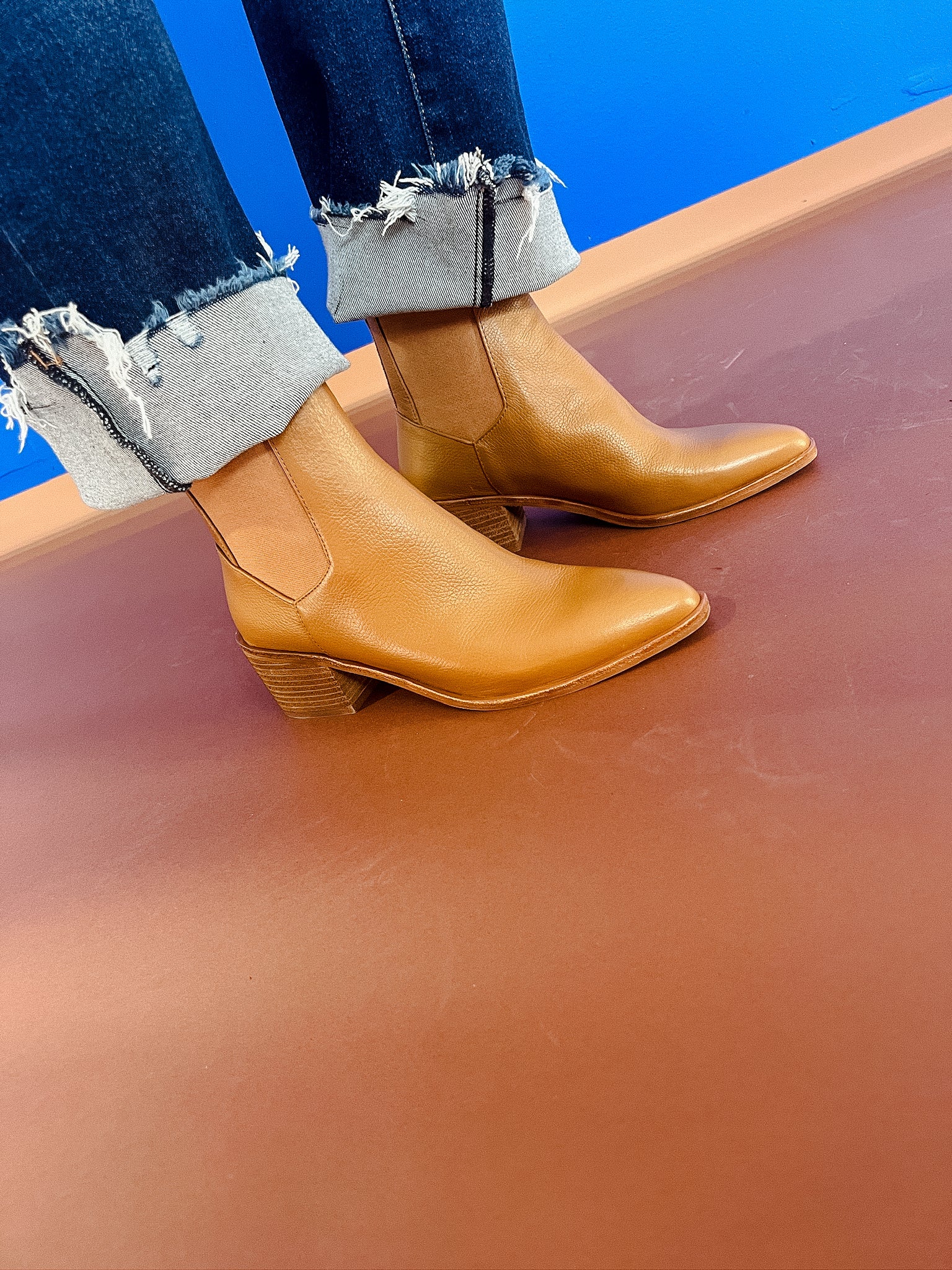 [Chinese Laundry] Izzy Heeled Bootie - Light Tan