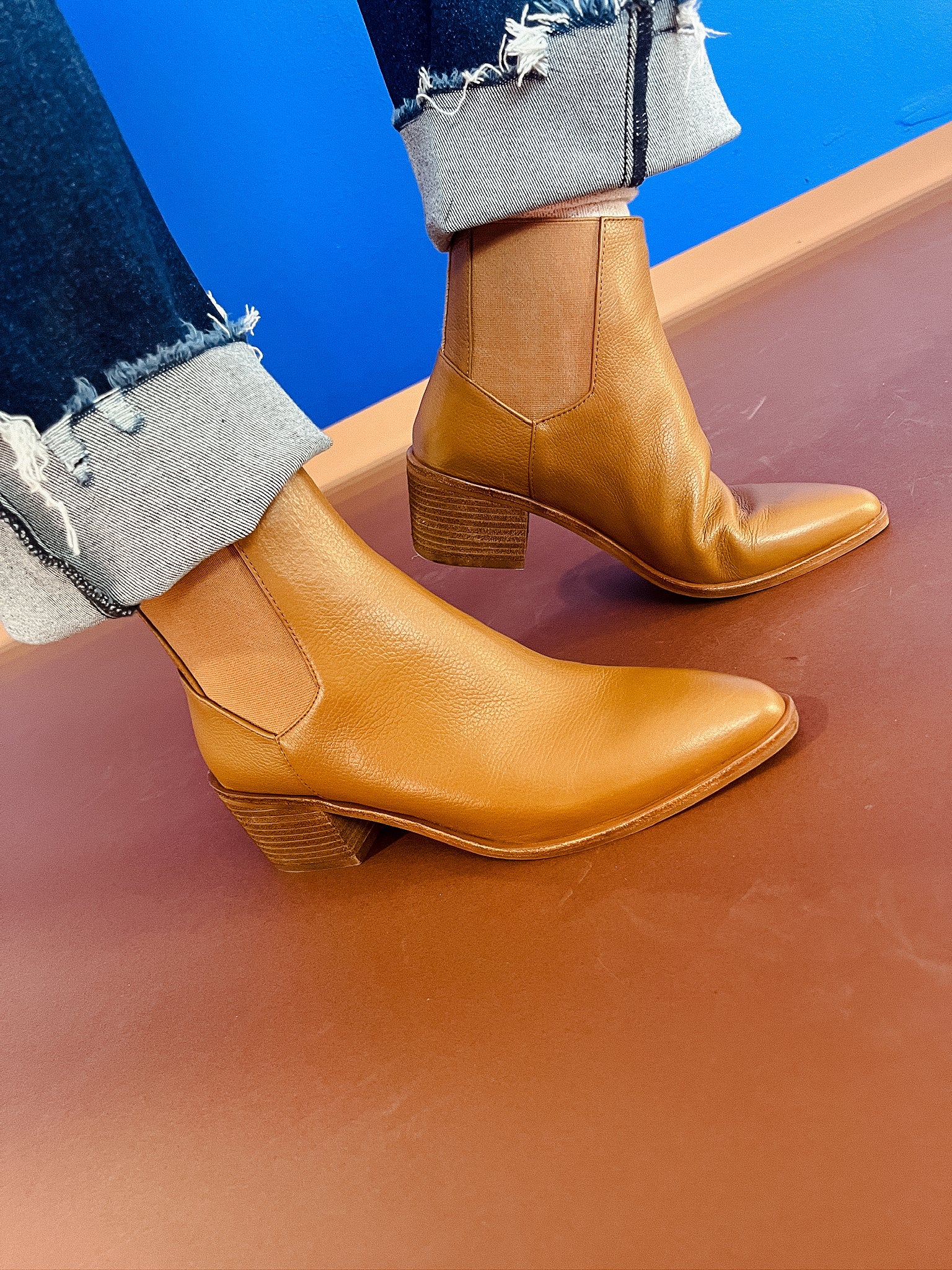 [Chinese Laundry] Izzy Heeled Bootie - Light Tan