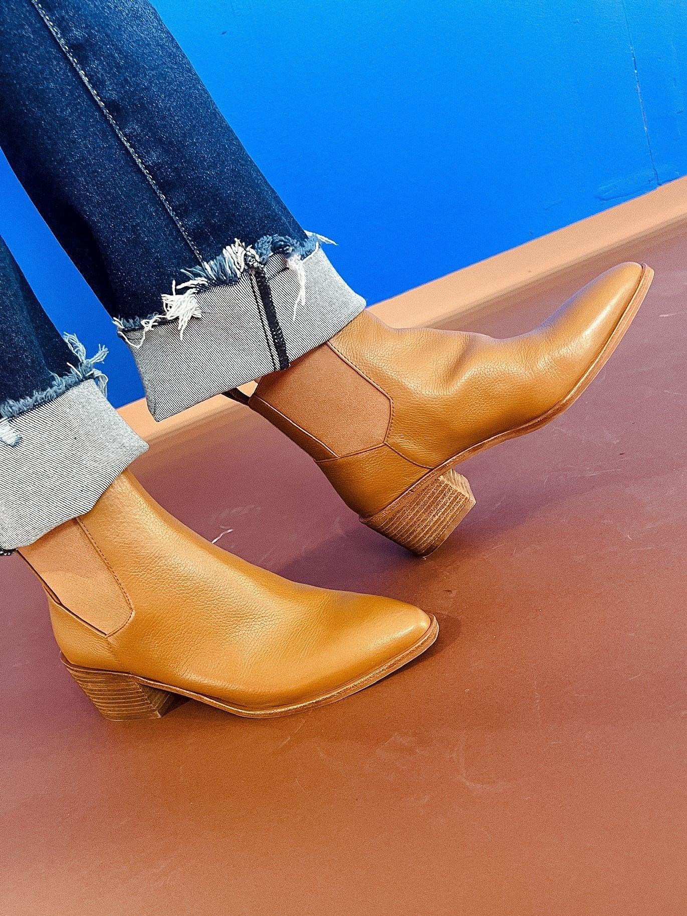 [Chinese Laundry] Izzy Heeled Bootie - Light Tan