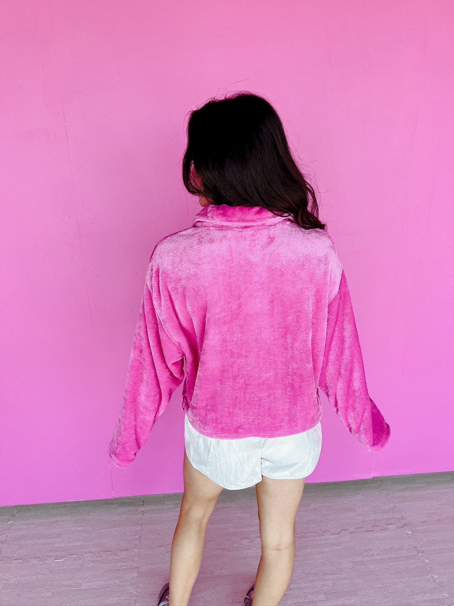 Sommer Boxy Pullover - Cool Pink
