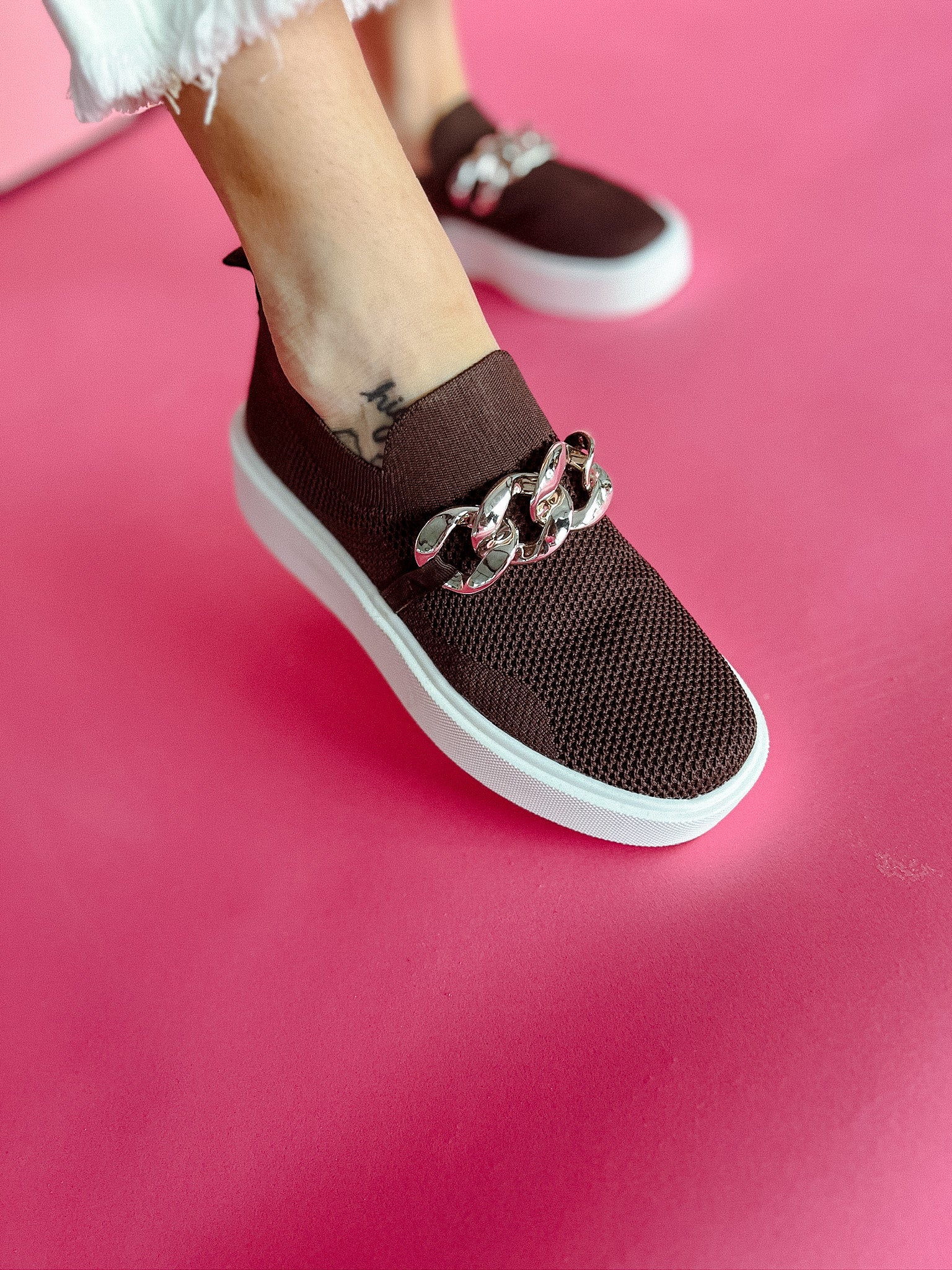 Candy Sneaker Loafers - Dark Brown