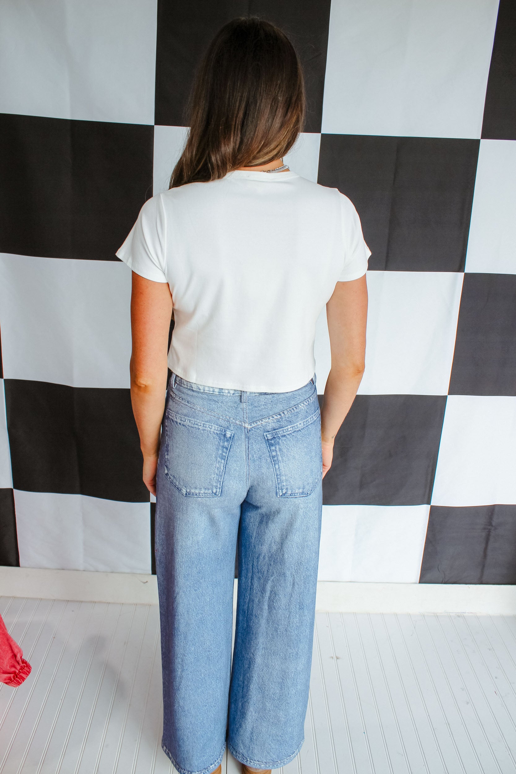 Walk the Line Denim Sweatpants - Cool Wash