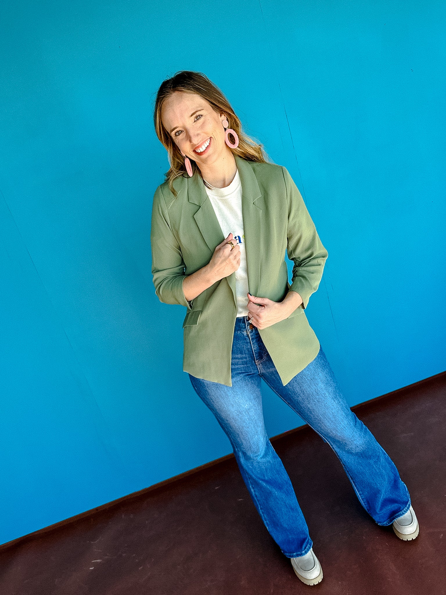 Audra Blazer - Olive