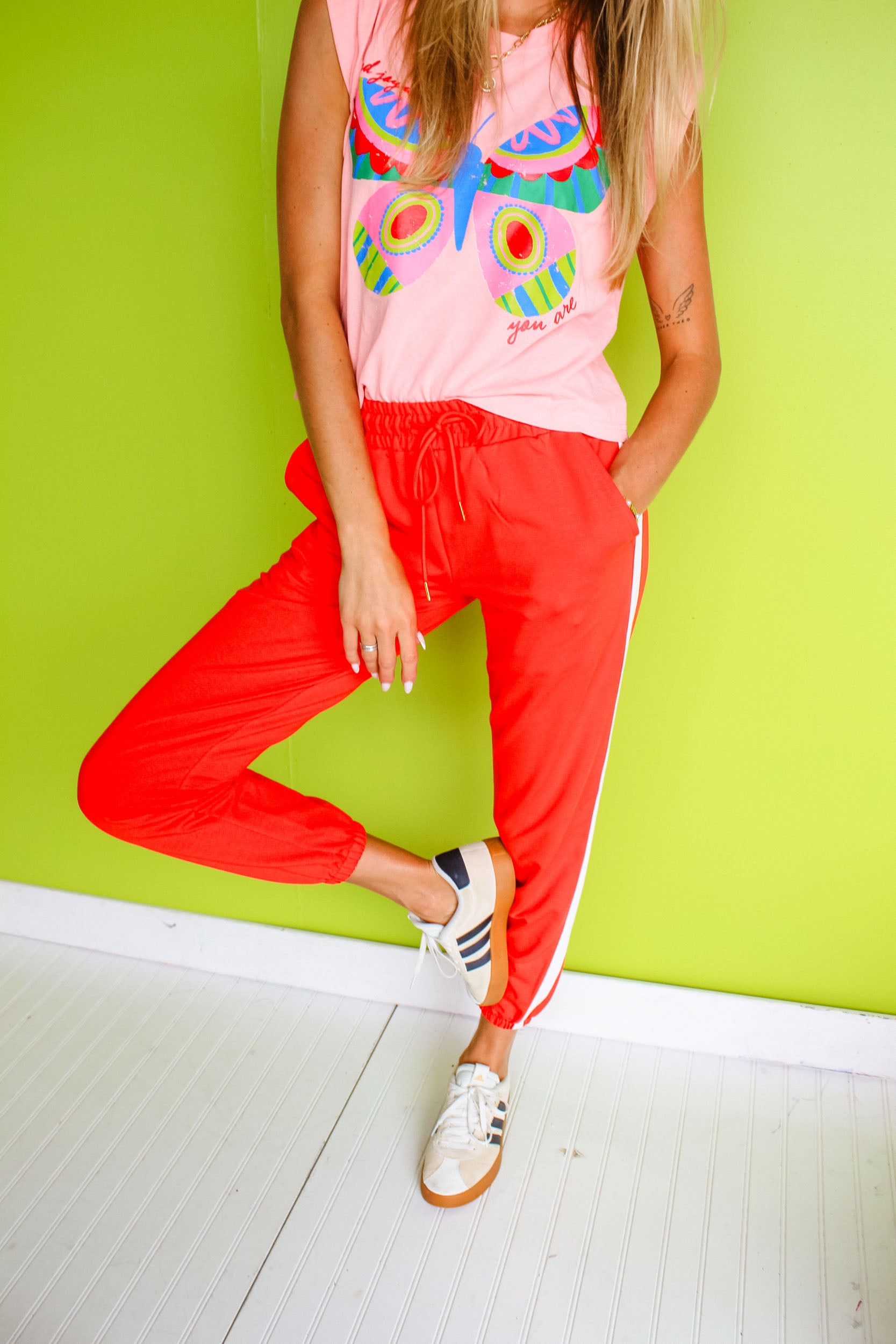 [MyEllement x Kim Jensen] Kim Striped Jogger