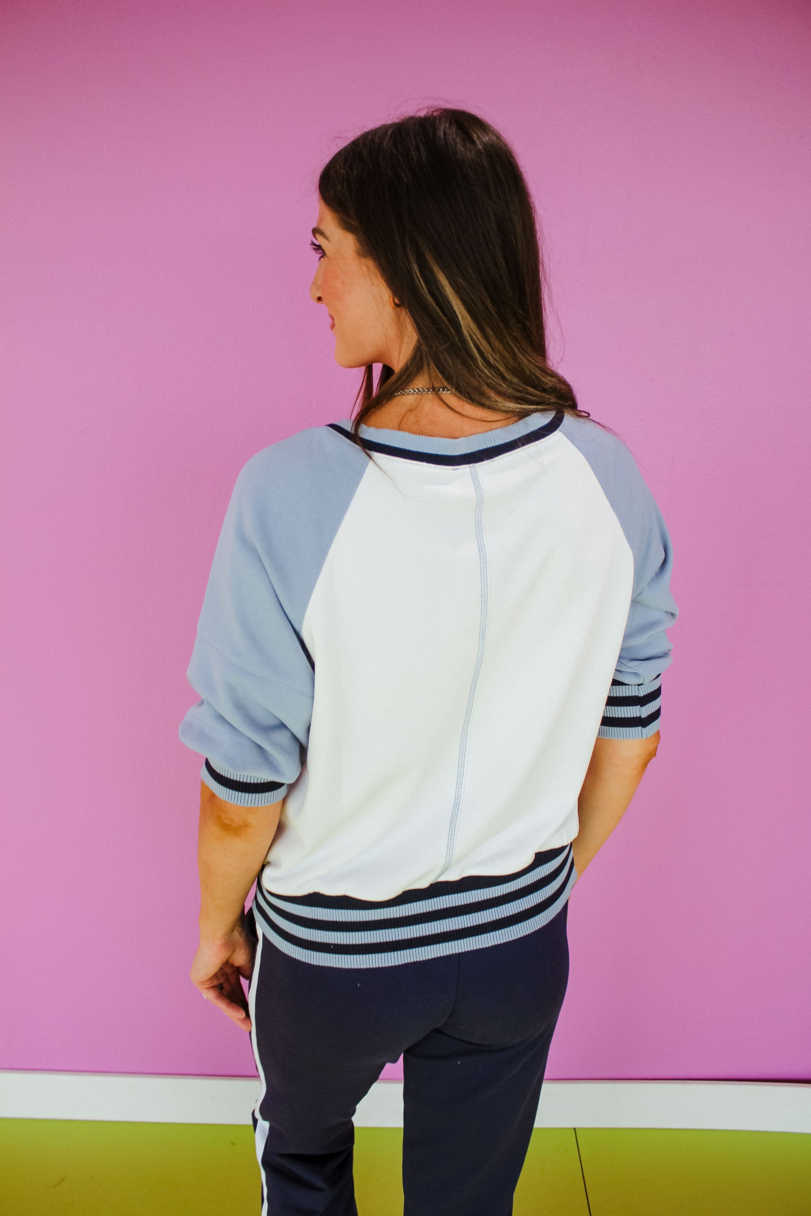 Harvest Haze Raglan Seam Sweater