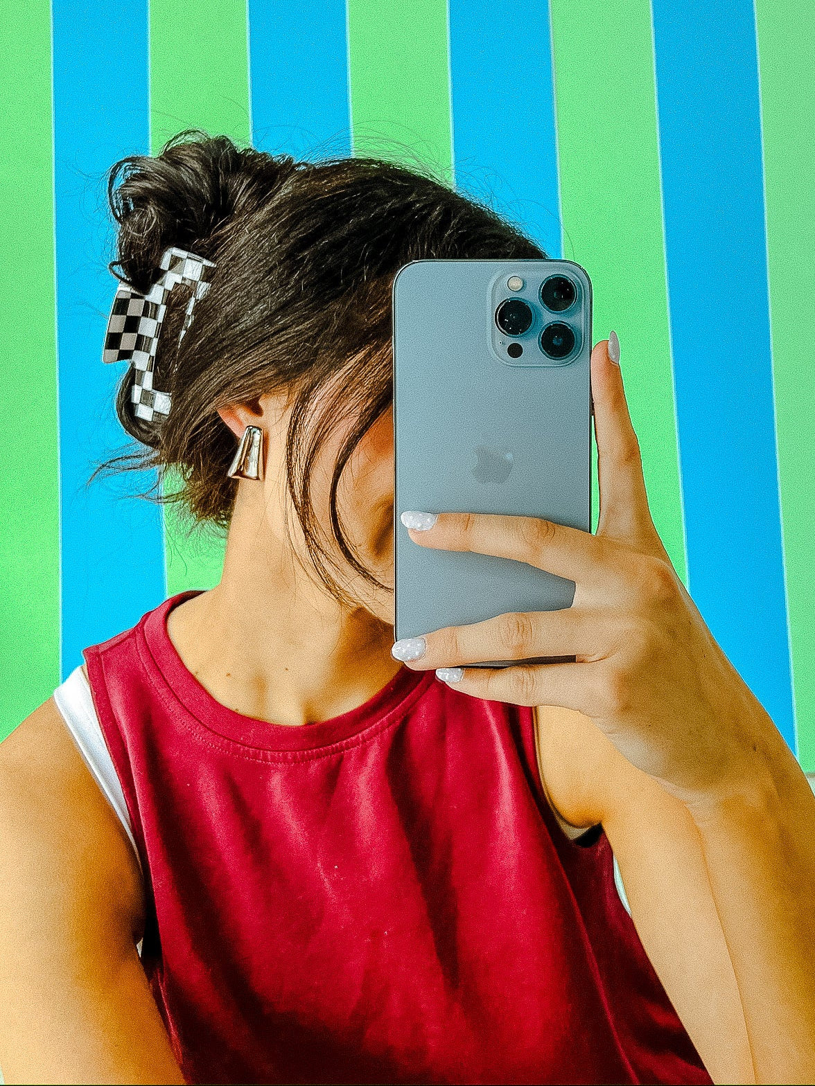 Check Mate Hair Claw Clip