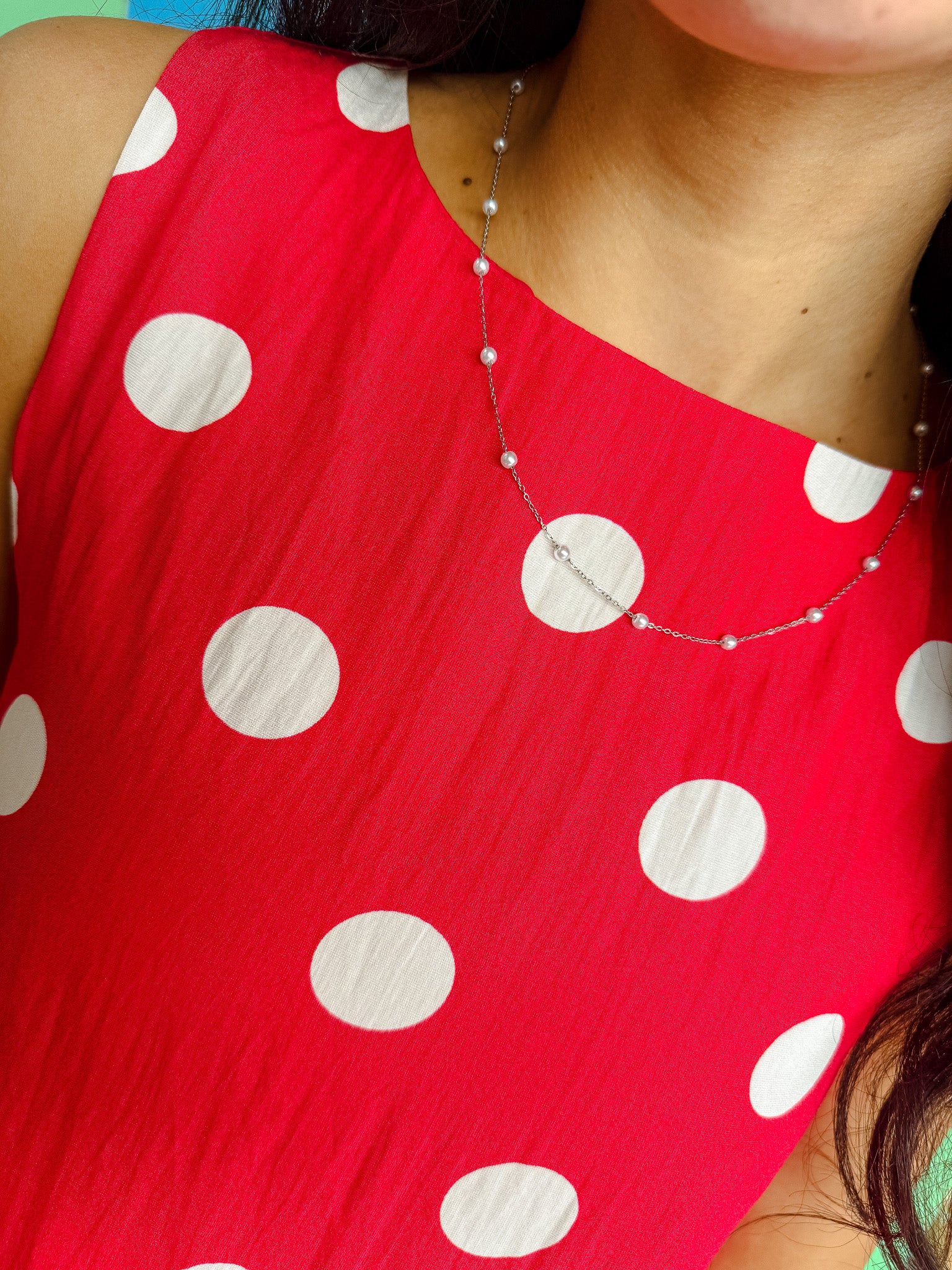 Dabney Pearl Chain Necklace