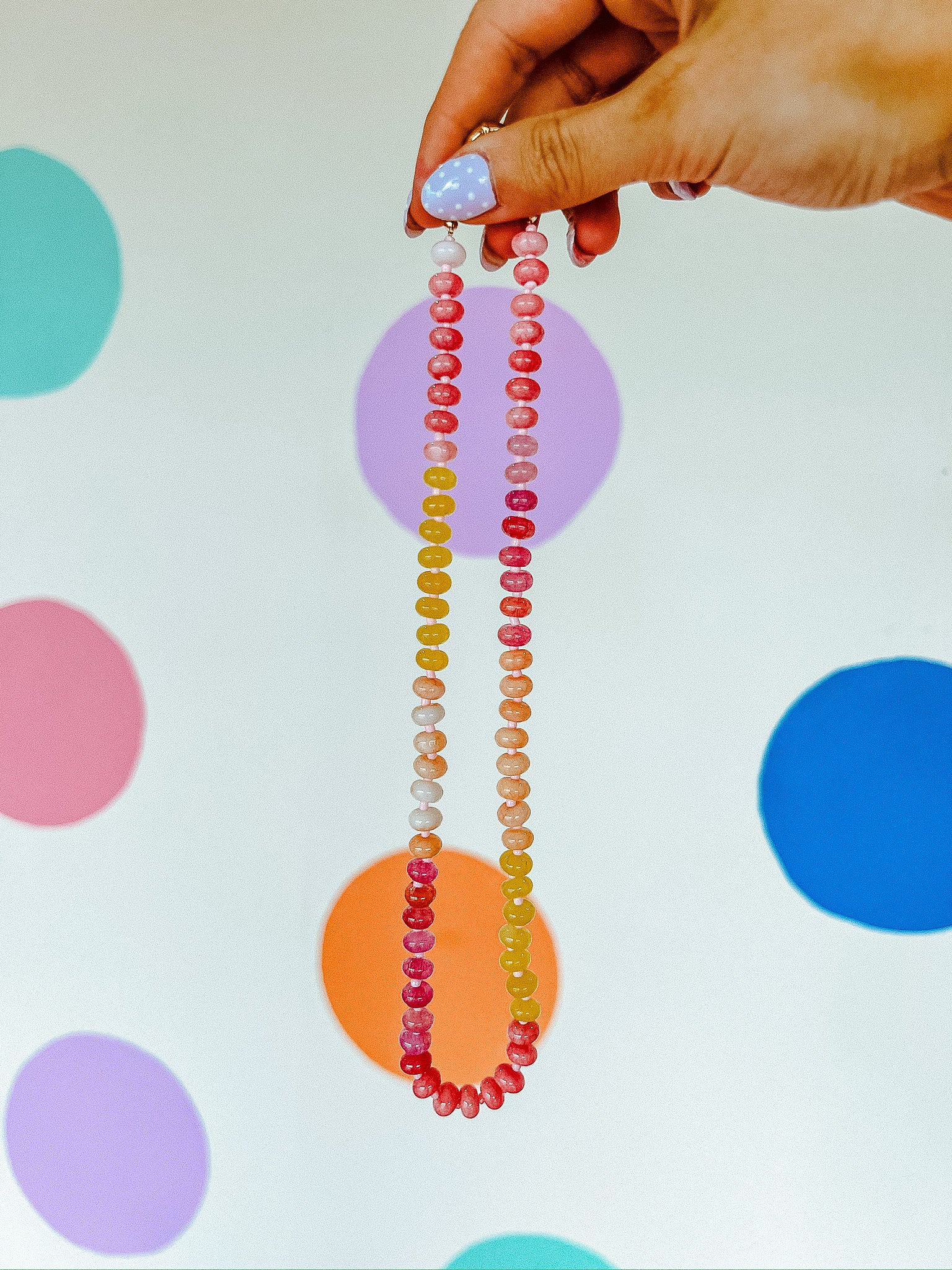 Lucinda Natural Stone Necklace