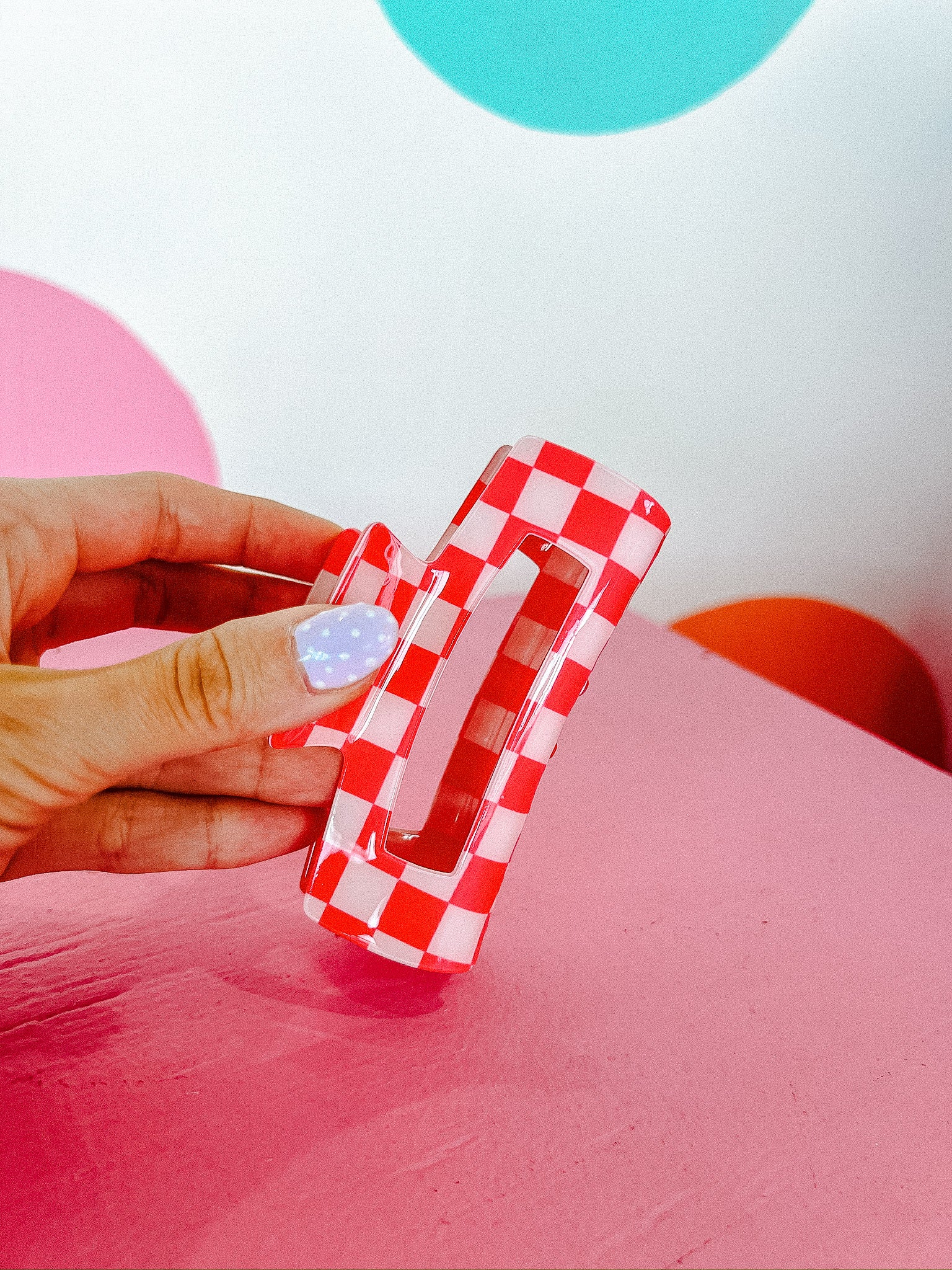Check Mate Hair Claw Clip