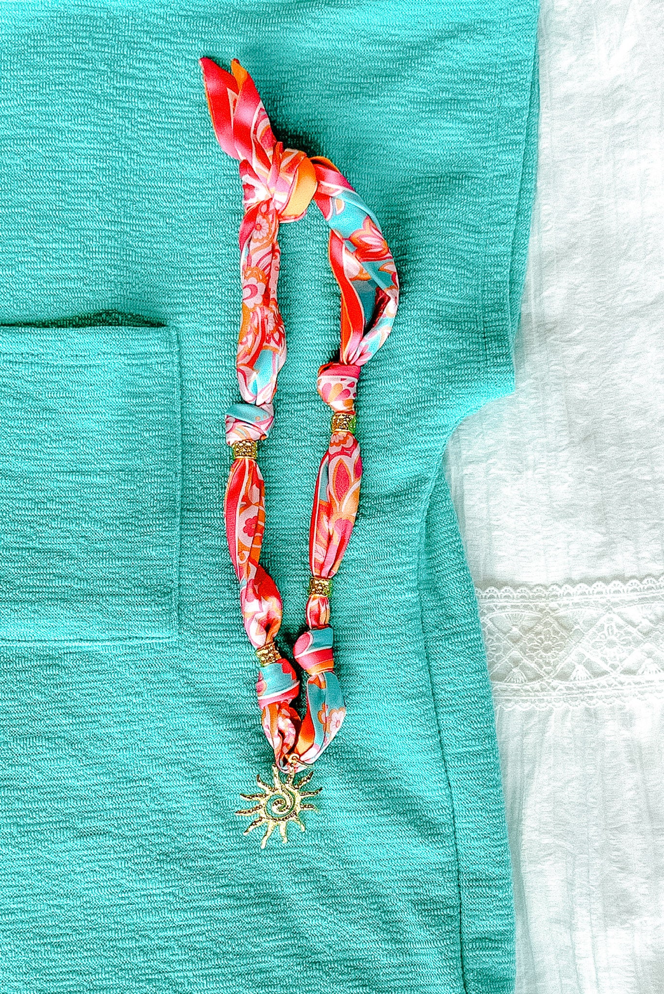 Make A Statement Scarf Necklace