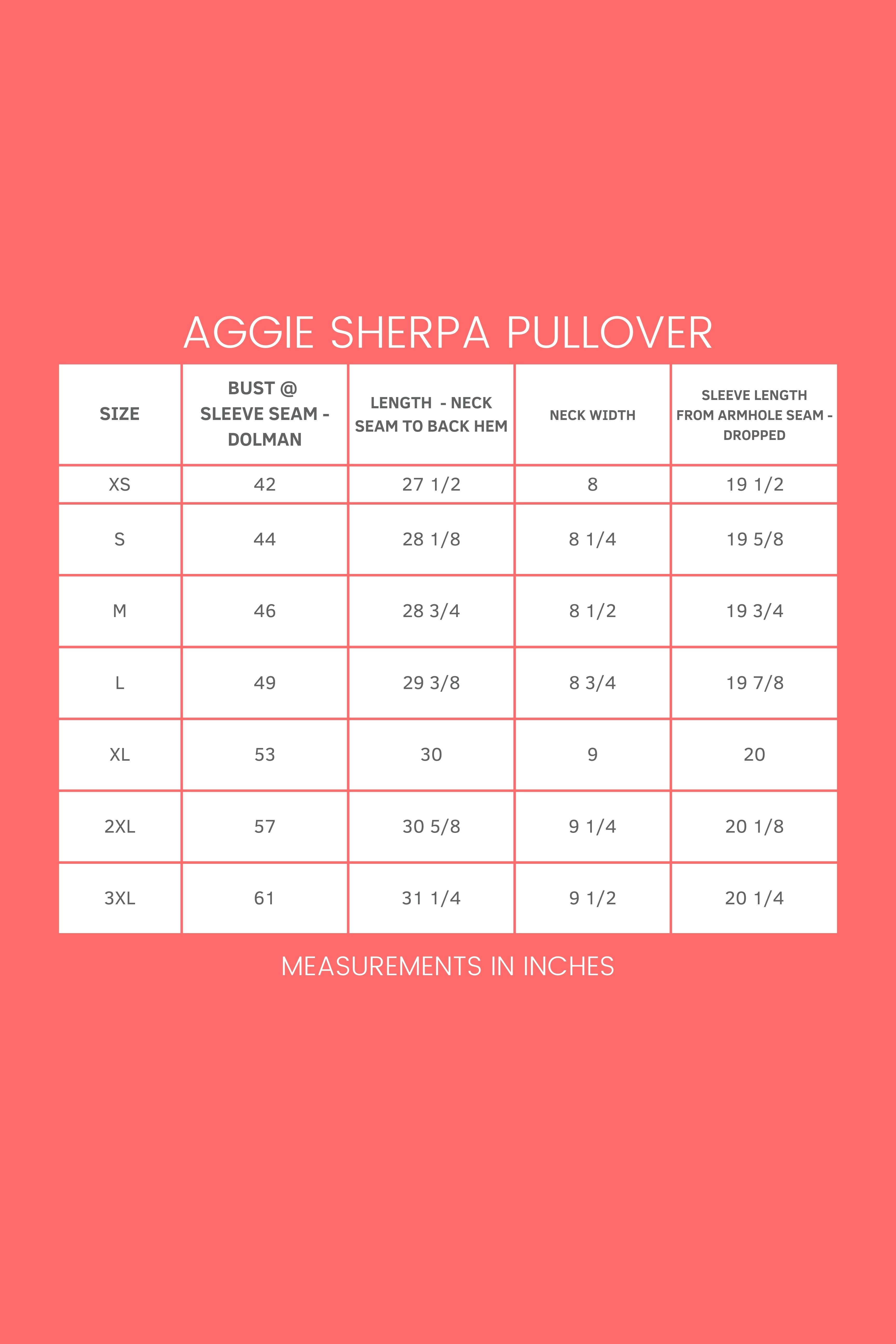 [Ellevate Basics] Aggie Sherpa Pullover