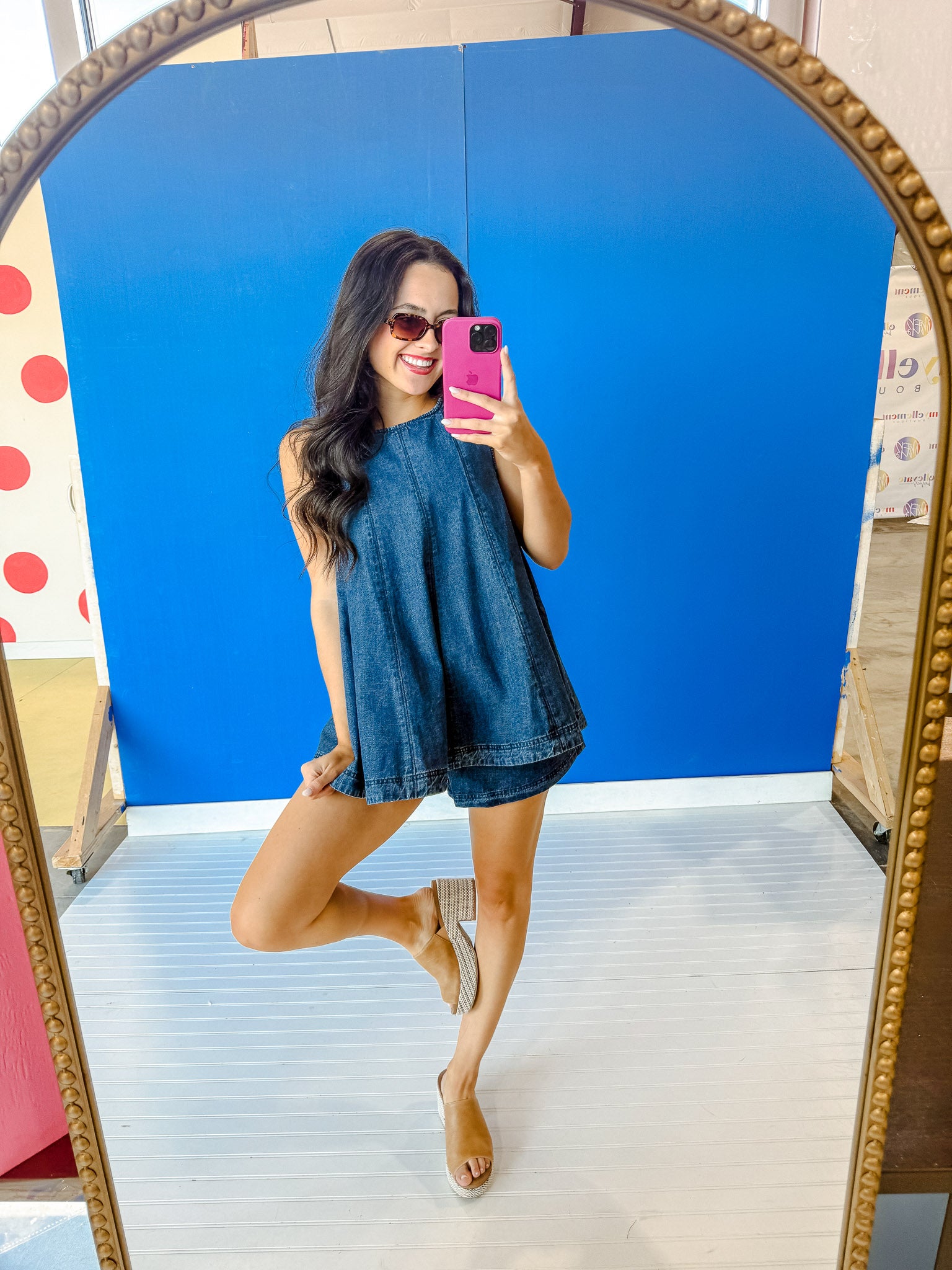 Daydream Denim Tunic - Dark Wash