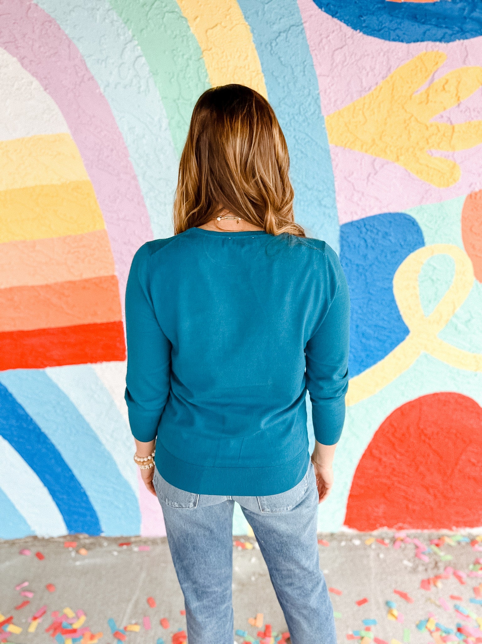 [MyEllement Exclusive] Lydia Sweater - Kingfisher / Sea Green