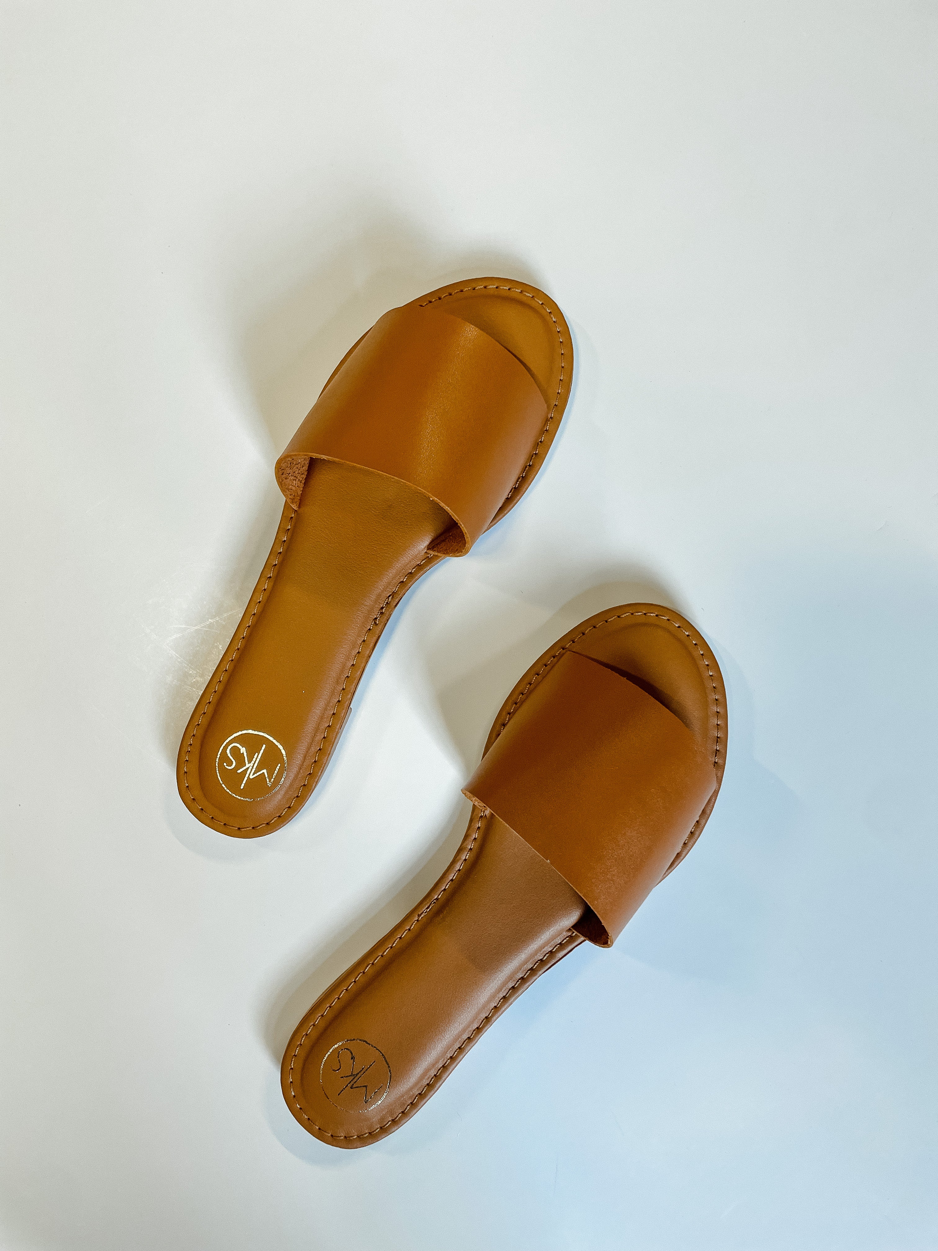 Reba Slip On Sandals - Tan