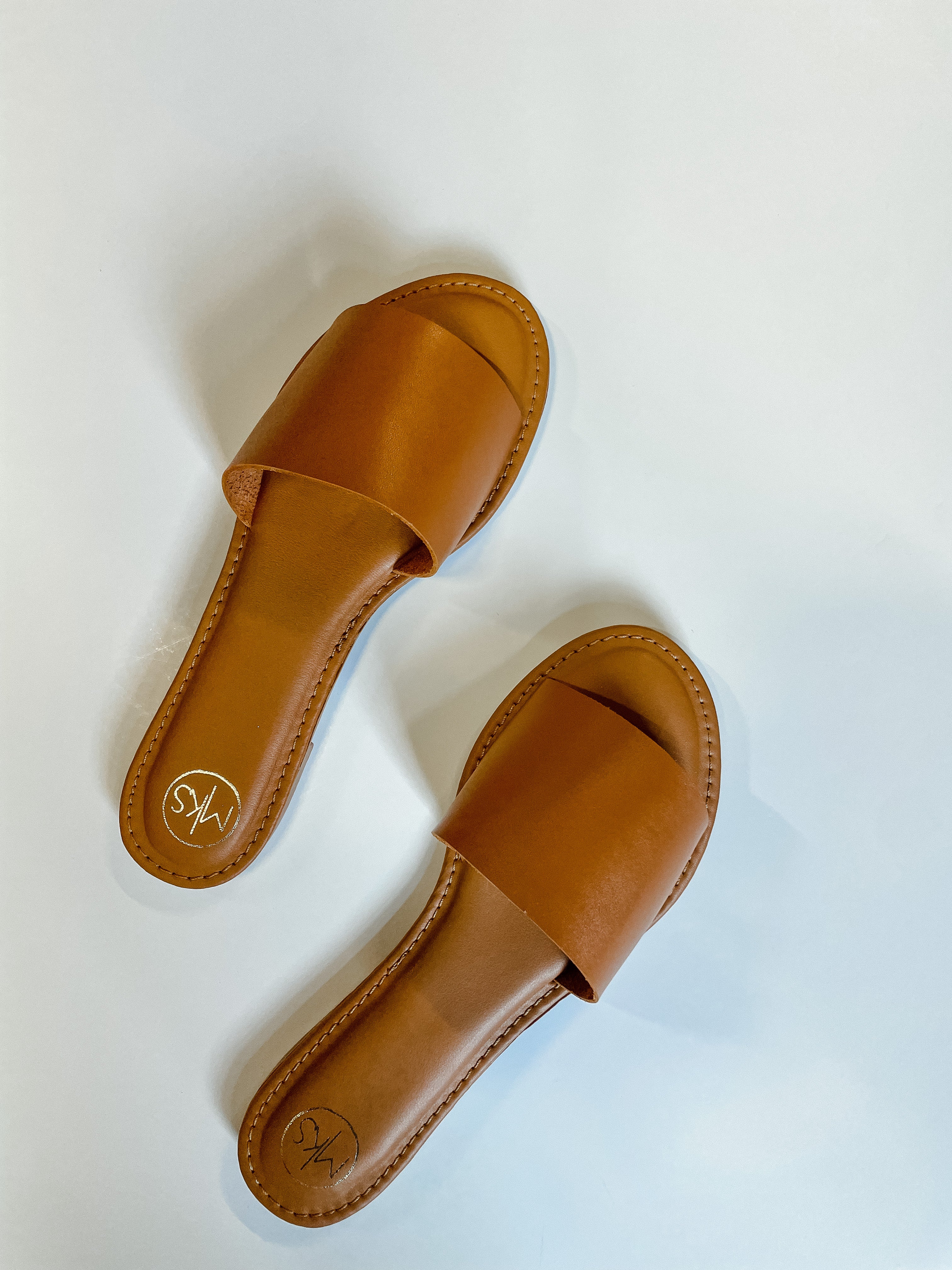 Reba Slip On Sandals - Tan