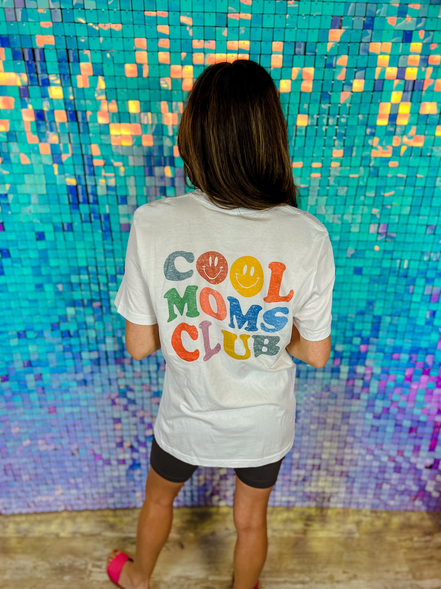 Cool Mom Graphic Tee - White